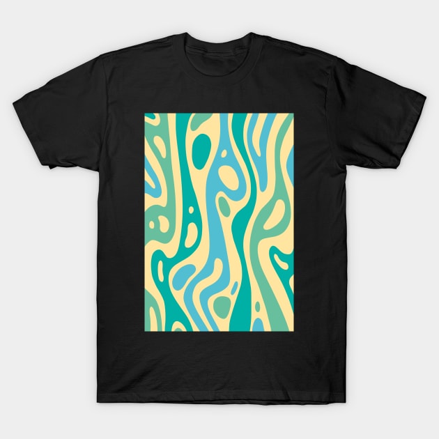 Floaty Fluid III T-Shirt by Kudden